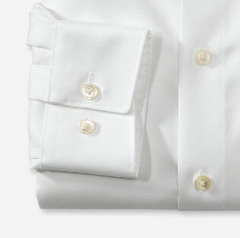 Olymp Hemd Herren Olymp Classic Bügelfreie Einfarbig Kragen Italienisch Lange Ärmel