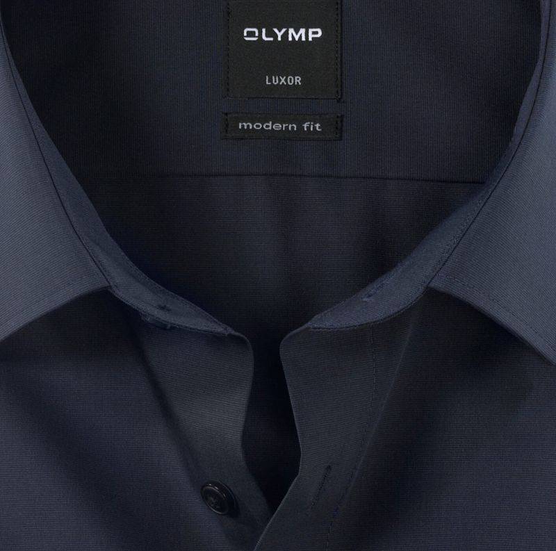 Olymp Hemd Herren Olymp Classic Bügelfreie Einfarbig Kragen Italienisch Lange Ärmel