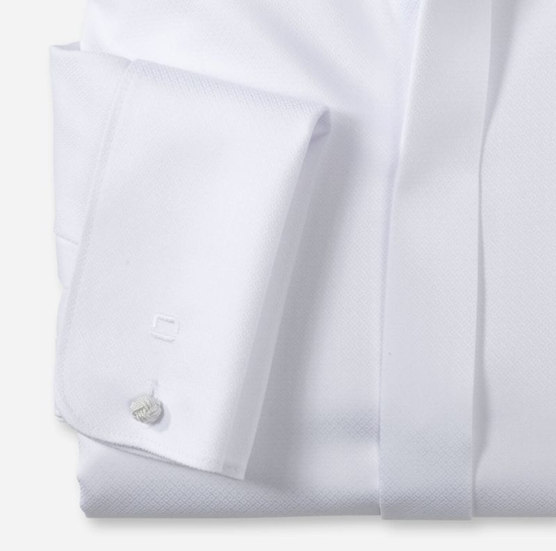 Olymp Hemd Herren Olymp Classic Bügelfreie Einfarbig Kragen Italienisch Lange Ärmel