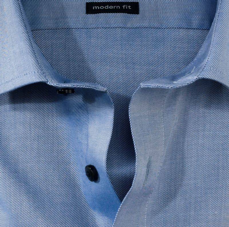 Olymp Hemd Herren Olymp Classic Bügelfreie Einfarbig Kragen Italienisch Lange Ärmel