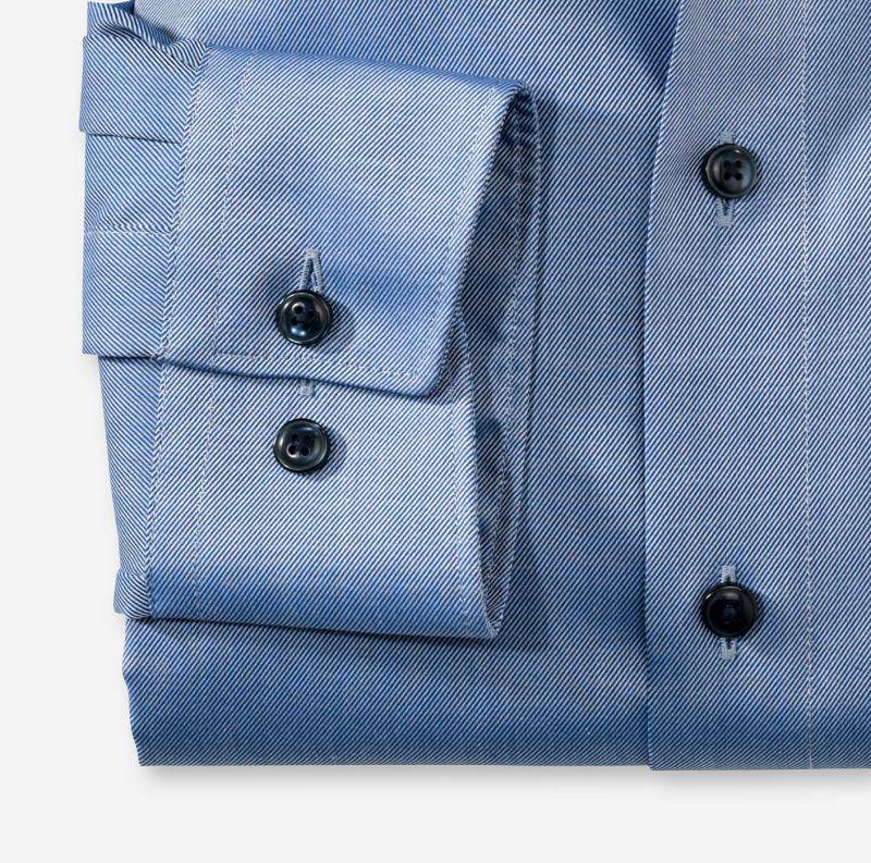 Olymp Hemd Herren Olymp Classic Bügelfreie Einfarbig Kragen Italienisch Lange Ärmel