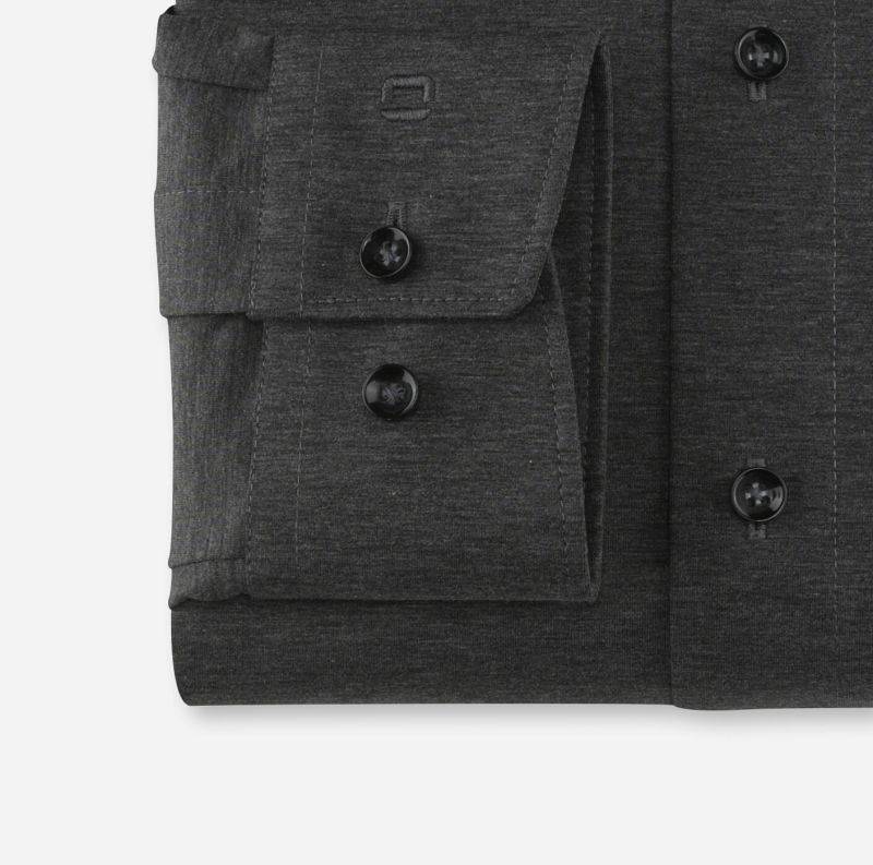 Olymp Hemd Herren Olymp Classic Bügelfreie Einfarbig Kragen Italienisch Lange Ärmel