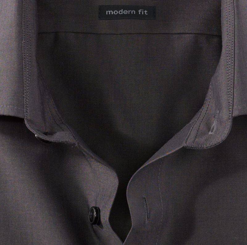 Olymp Hemd Herren Olymp Classic Bügelfreie Einfarbig Kragen Italienisch Lange Ärmel