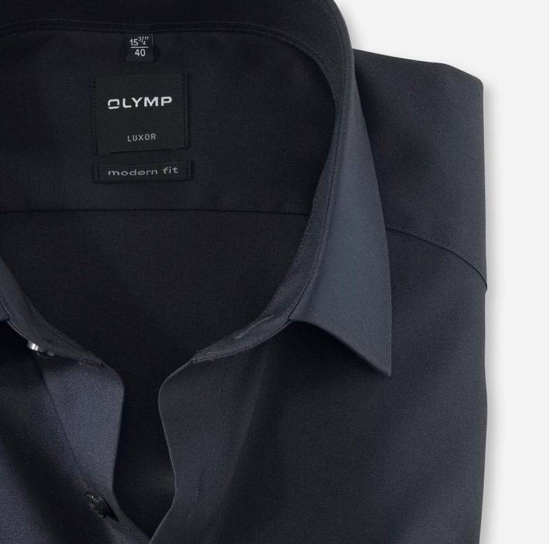 Olymp Hemd Herren Olymp Classic Bügelfreie Einfarbig Kragen Italienisch Lange Ärmel