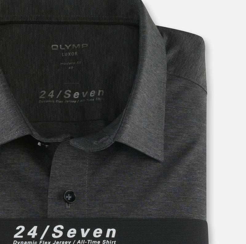 Olymp Hemd Herren Olymp Classic Bügelfreie Einfarbig Kragen Italienisch Lange Ärmel