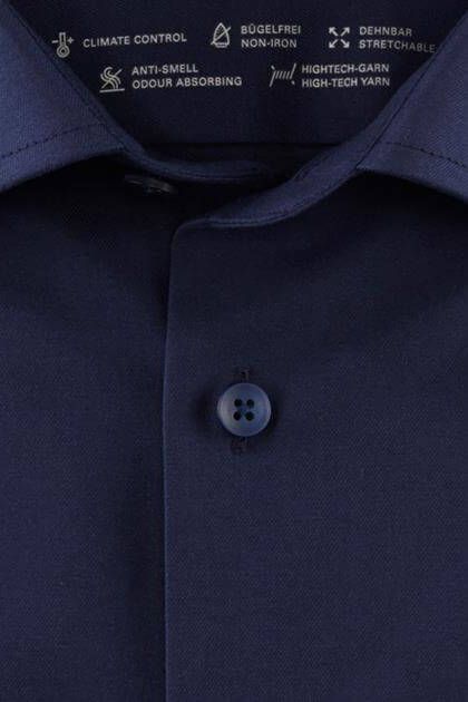 Olymp Hemd Herren Olymp Classic Einfarbig Kragen Französisch Kurze Ärmel