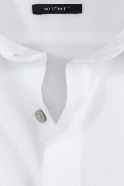 Olymp Hemd Herren Olymp Classic Einfarbig Kragen Französisch Lange Ärmel