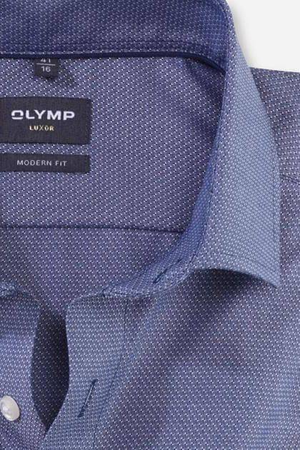 Olymp Hemd Herren Olymp Classic Einfarbig Kragen Französisch Lange Ärmel
