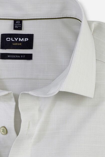 Olymp Hemd Herren Olymp Classic Einfarbig Kragen Französisch Lange Ärmel