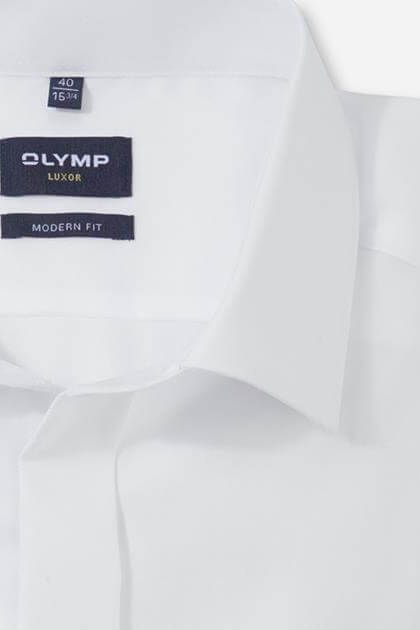 Olymp Hemd Herren Olymp Classic Einfarbig Kragen Französisch Lange Ärmel
