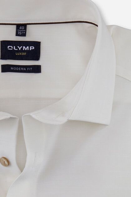 Olymp Hemd Herren Olymp Classic Einfarbig Kragen Französisch Lange Ärmel