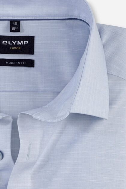 Olymp Hemd Herren Olymp Classic Einfarbig Kragen Französisch Lange Ärmel