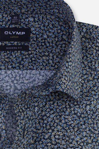 Olymp Hemd Herren Olymp Classic Muster Kragen Französisch Lange Ärmel
