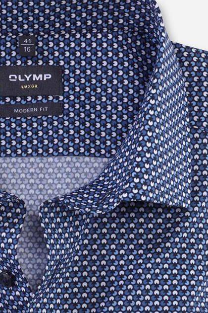 Olymp Hemd Herren Olymp Classic Muster Kragen Französisch Lange Ärmel