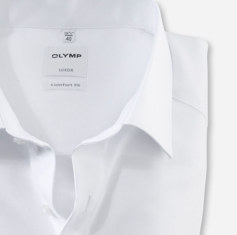 Olymp Hemd Herren Olymp Comfort Bügelfreie Einfarbig Kragen Italienisch Lange Ärmel
