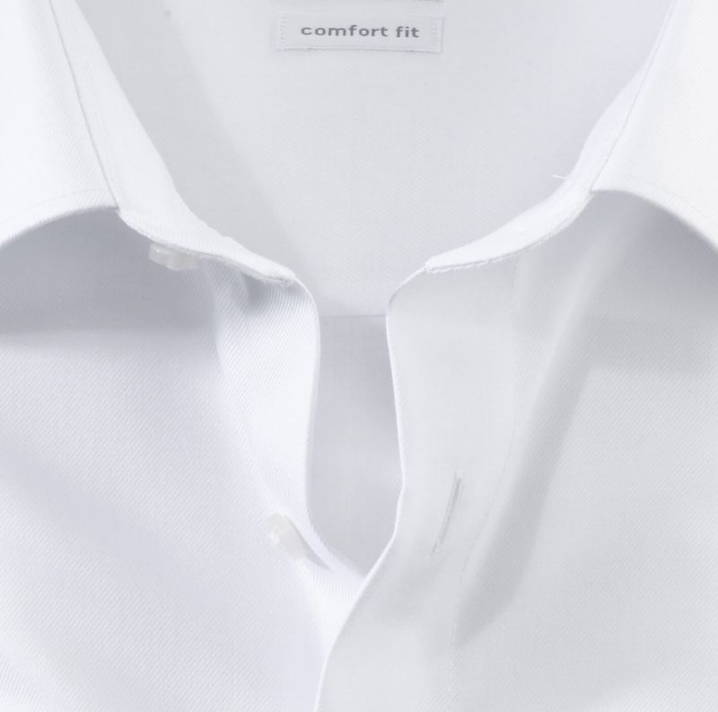 Olymp Hemd Herren Olymp Comfort Bügelfreie Einfarbig Kragen Italienisch Lange Ärmel