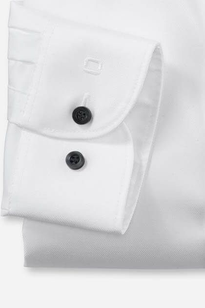 Olymp Hemd Herren Olymp Regular Einfarbig Kragen Französisch Lange Ärmel