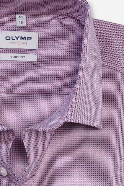 Olymp Hemd Herren Olymp Regular Einfarbig Kragen Französisch Lange Ärmel