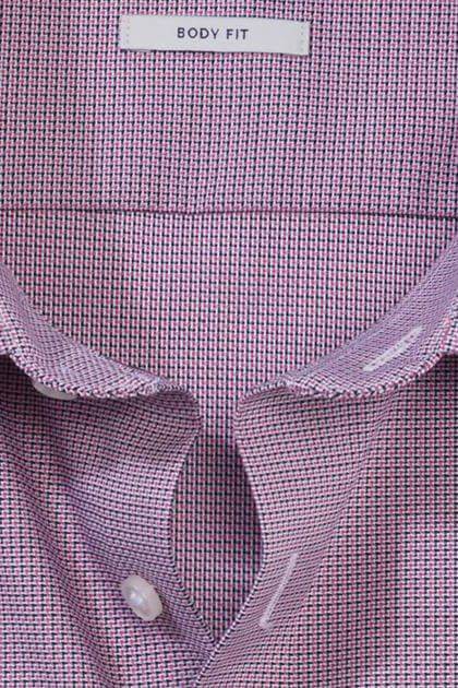 Olymp Hemd Herren Olymp Regular Einfarbig Kragen Französisch Lange Ärmel