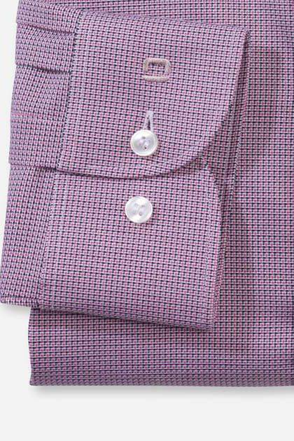 Olymp Hemd Herren Olymp Regular Einfarbig Kragen Französisch Lange Ärmel