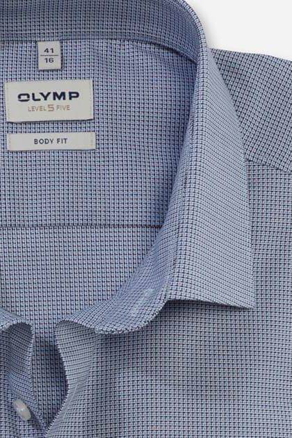 Olymp Hemd Herren Olymp Regular Einfarbig Kragen Französisch Lange Ärmel