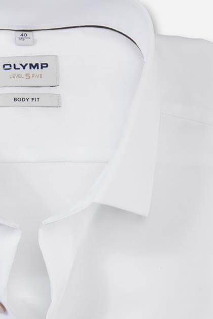 Olymp Hemd Herren Olymp Regular Einfarbig Kragen Französisch Lange Ärmel