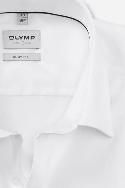 Olymp Hemd Herren Olymp Regular Einfarbig Kragen Französisch Lange Ärmel