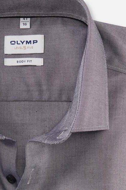 Olymp Hemd Herren Olymp Regular Einfarbig Kragen Französisch Lange Ärmel