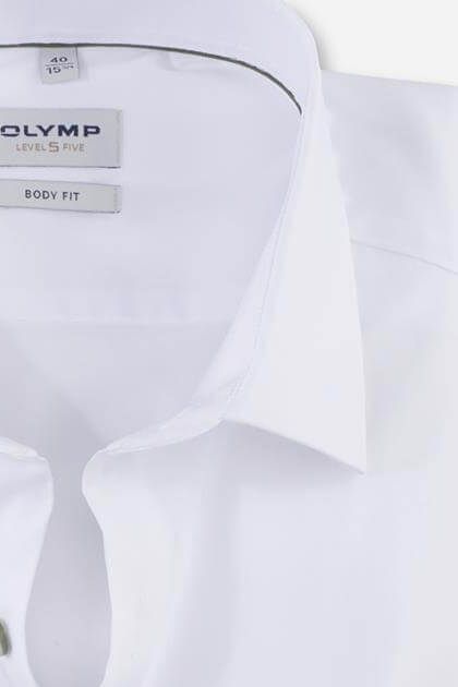 Olymp Hemd Herren Olymp Regular Einfarbig Kragen Französisch Lange Ärmel