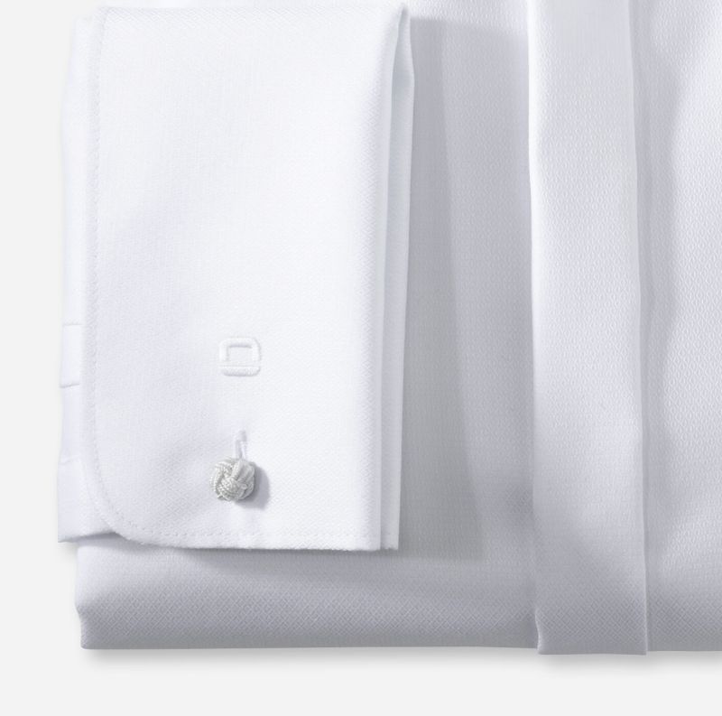 Olymp Hemd Herren Olymp Regular Einfarbig Kragen Französisch Lange Ärmel