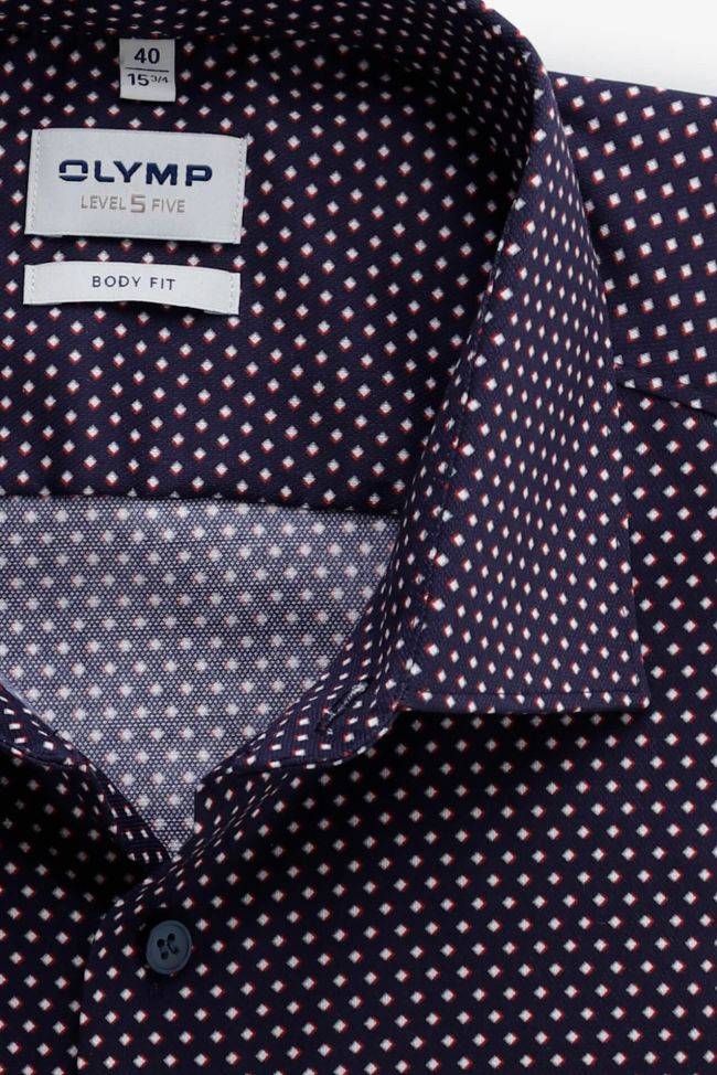 olymp Hemd Herren Olymp Regular Halb Unifarben 97% Baumwolle 3% elastan kragen Italienisch Lange Ärmel