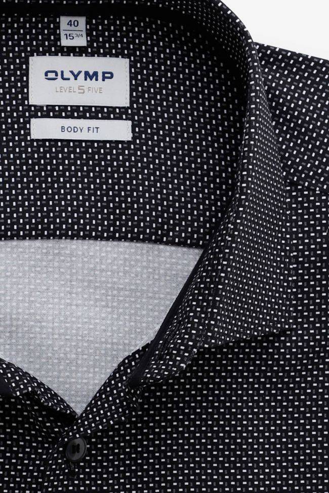 olymp Hemd Herren Olymp Regular Halb Unifarben 97% Baumwolle 3% elastan kragen Französisch Lange Ärmel