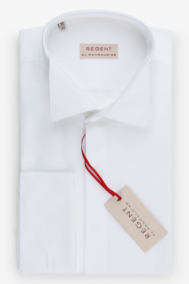 regent Hemd Herren Regent Classic Einfarbig 100% Baumwolle kragen Kläppchenkragen Lange Ärmel