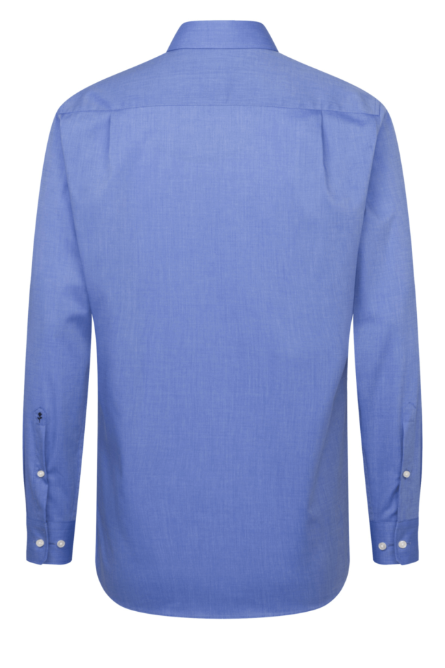 Seidensticker Hemd Herren Seidensticker Classic Bügelfreie Einfarbig 100% Baumwolle Kragen Italienisch Lange Ärmel