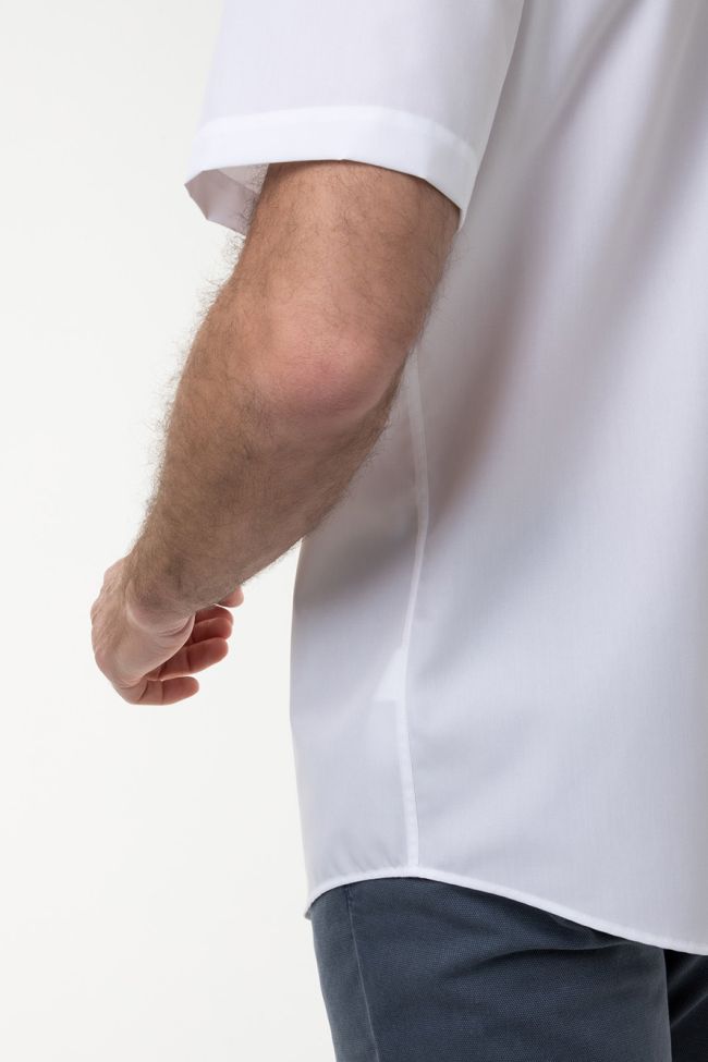 Seidensticker Hemd Herren Seidensticker Classic Bügelfreie Einfarbig 100% Baumwolle Kragen Button-Down Kurze Ärmel