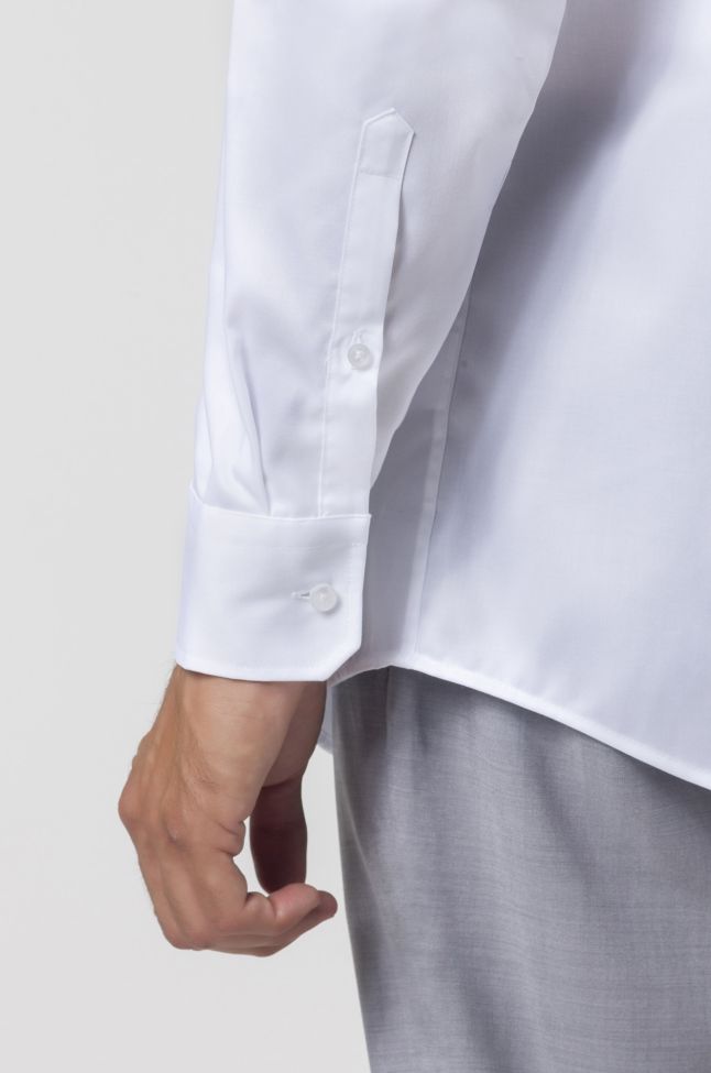 Seidensticker Hemd Herren Seidensticker Classic Bügelfreie Einfarbig 100% Baumwolle Kragen Italienisch Lange Ärmel