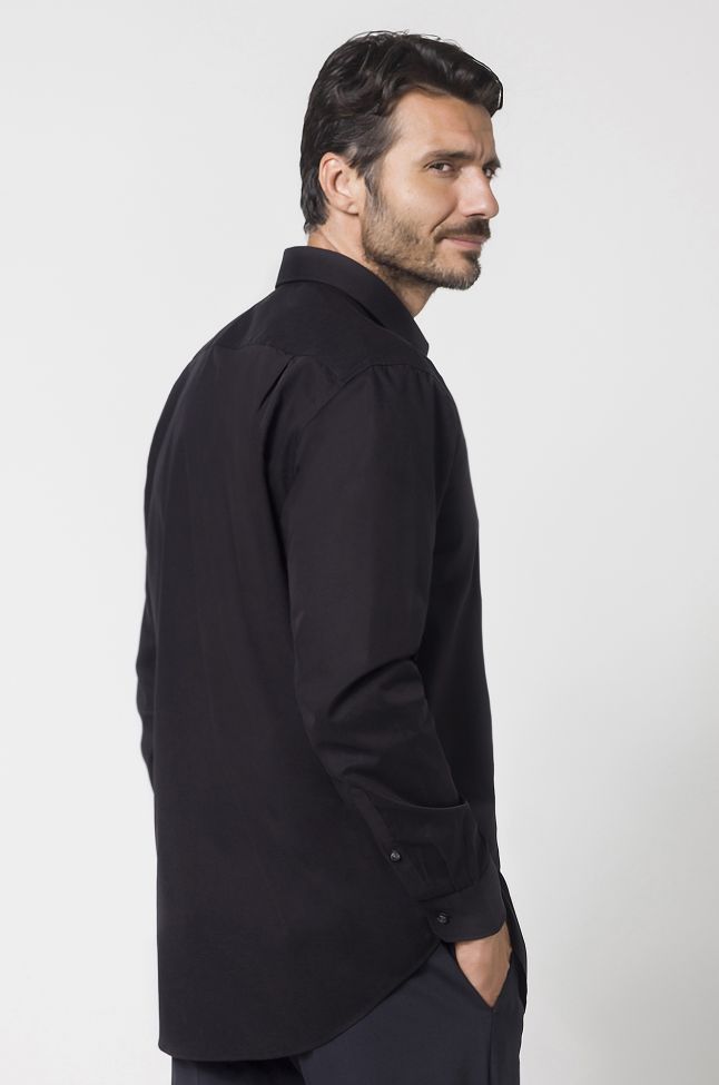 Seidensticker Hemd Herren Seidensticker Classic Bügelfreie Einfarbig 100% Baumwolle Kragen Italienisch Lange Ärmel