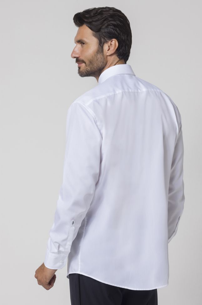 Seidensticker Hemd Herren Seidensticker Classic Bügelfreie Einfarbig 100% Baumwolle Kragen Italienisch Lange Ärmel