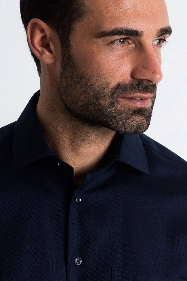 Seidensticker Hemd Herren Seidensticker Classic Bügelfreie Einfarbig 100% Baumwolle Kragen Italienisch Lange Ärmel