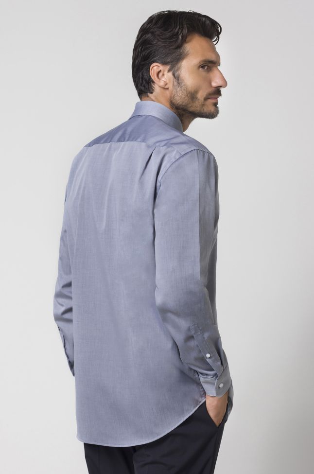 Seidensticker Hemd Herren Seidensticker Classic Bügelfreie Einfarbig 100% Baumwolle Kragen Italienisch Lange Ärmel