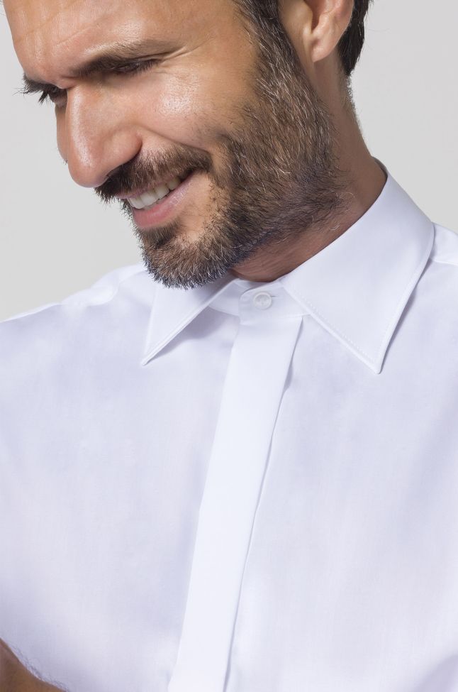 Seidensticker Hemd Herren Seidensticker Classic Bügelfreie Einfarbig 100% Baumwolle Kragen Italienisch Lange Ärmel