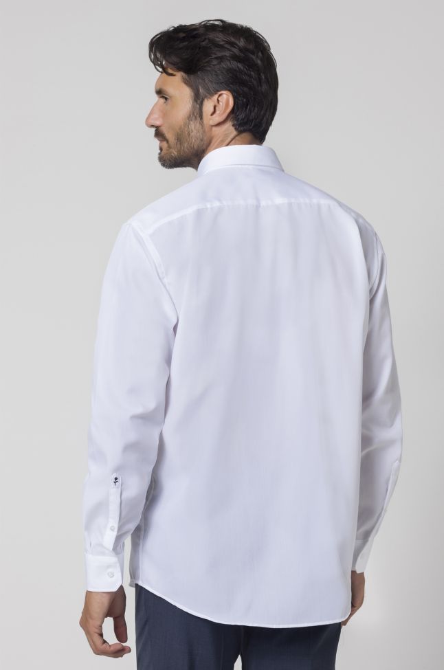 Seidensticker Hemd Herren Seidensticker Classic Bügelfreie Einfarbig 100% Baumwolle Kragen Button-Down Lange Ärmel