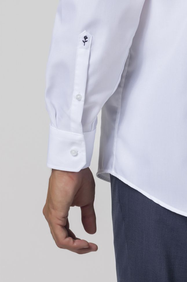 Seidensticker Hemd Herren Seidensticker Classic Bügelfreie Einfarbig 100% Baumwolle Kragen Button-Down Lange Ärmel