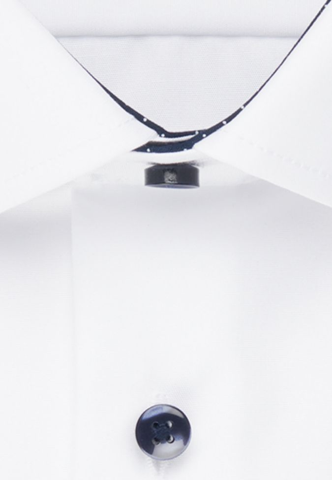 Seidensticker Hemd Herren Seidensticker Classic Bügelfreie Einfarbig 100% Baumwolle Kragen Italienisch Lange Ärmel