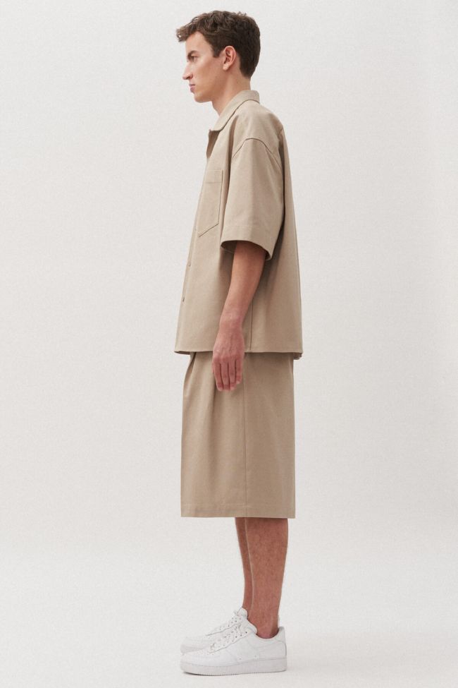 Seidensticker Hemd Herren Seidensticker Comfort Bügelfreie Einfarbig Kragen Mandarinkragen Kurze Ärmel