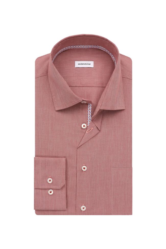 seidensticker Hemd Herren Seidensticker Regular Bügelfreie Einfarbig kragen Italienisch Lange Ärmel