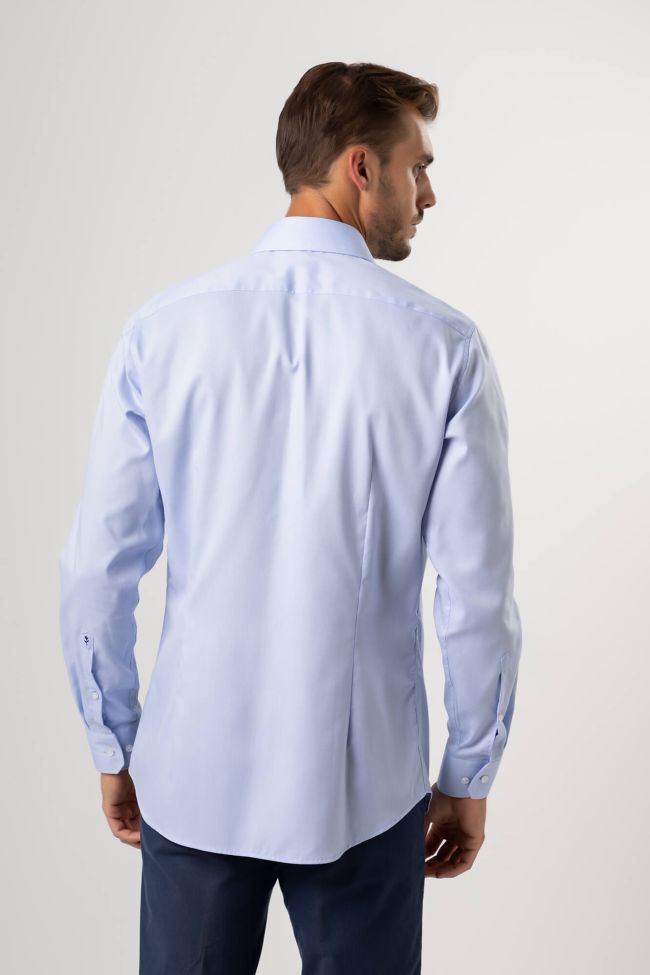 Seidensticker Hemd Herren Seidensticker Regular Bügelfreie Einfarbig 100% Baumwolle Kragen Französisch Lange Ärmel