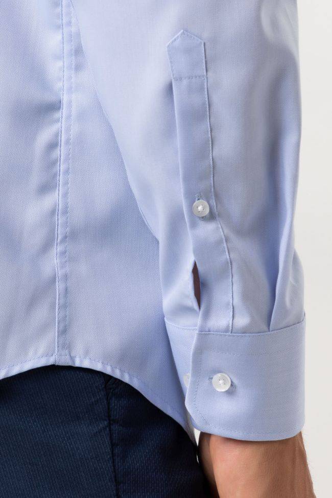 Seidensticker Hemd Herren Seidensticker Regular Bügelfreie Einfarbig 100% Baumwolle Kragen Französisch Lange Ärmel