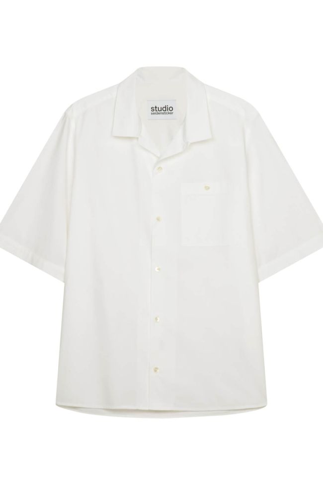 seidensticker Hemd Herren Seidensticker Regular Bügelfreie Einfarbig kragen Mandarinkragen Kurze Ärmel