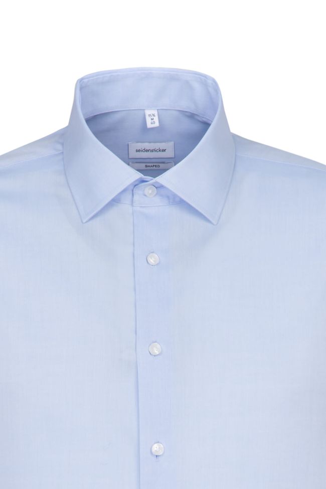 Seidensticker Hemd Herren Seidensticker Regular Bügelfreie Einfarbig Kragen Italienisch Lange Ärmel